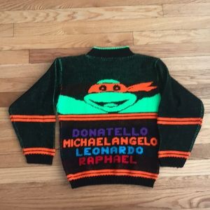 1990 Teenage Mutant Ninja Turtle Sweater